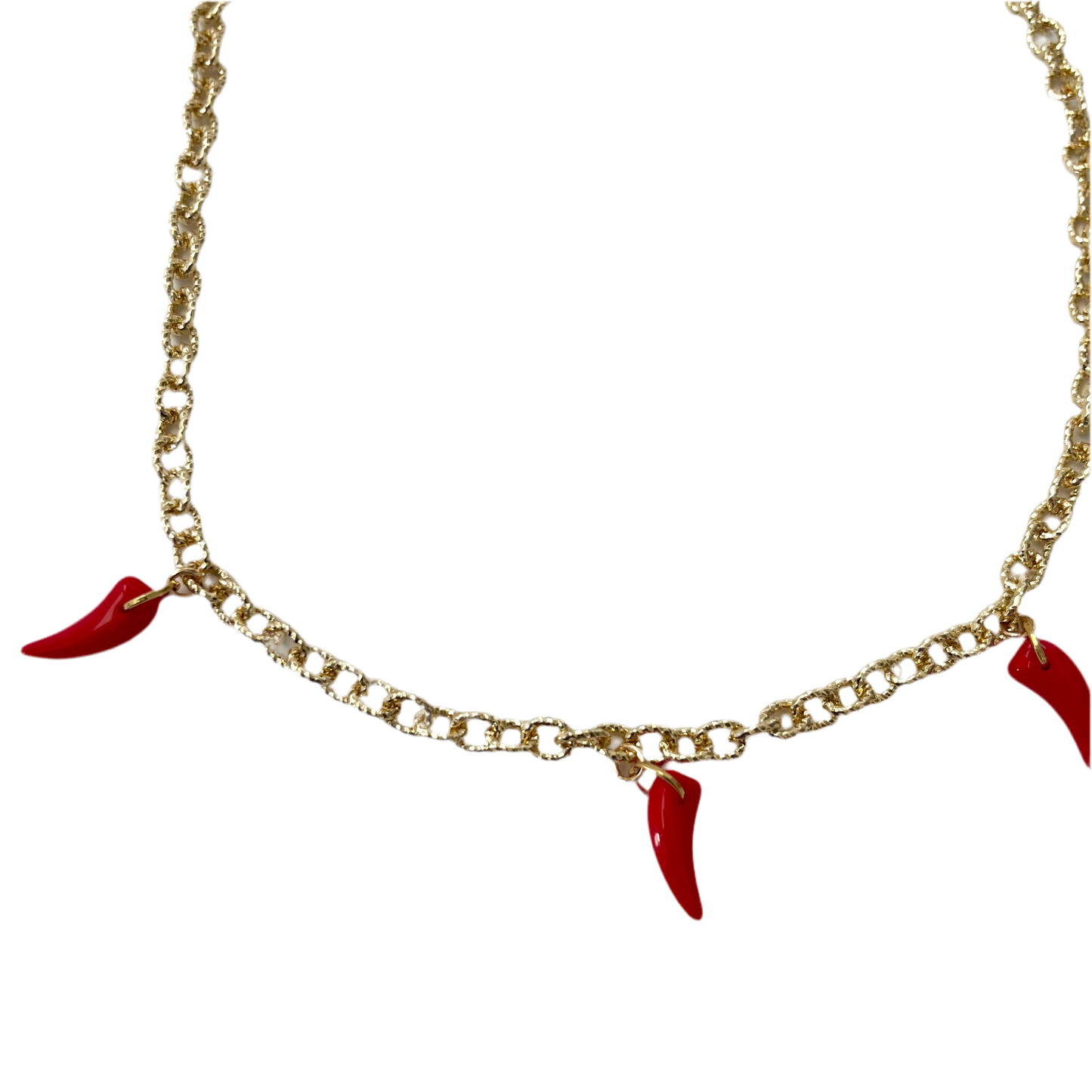 Cachos Rojos Necklace