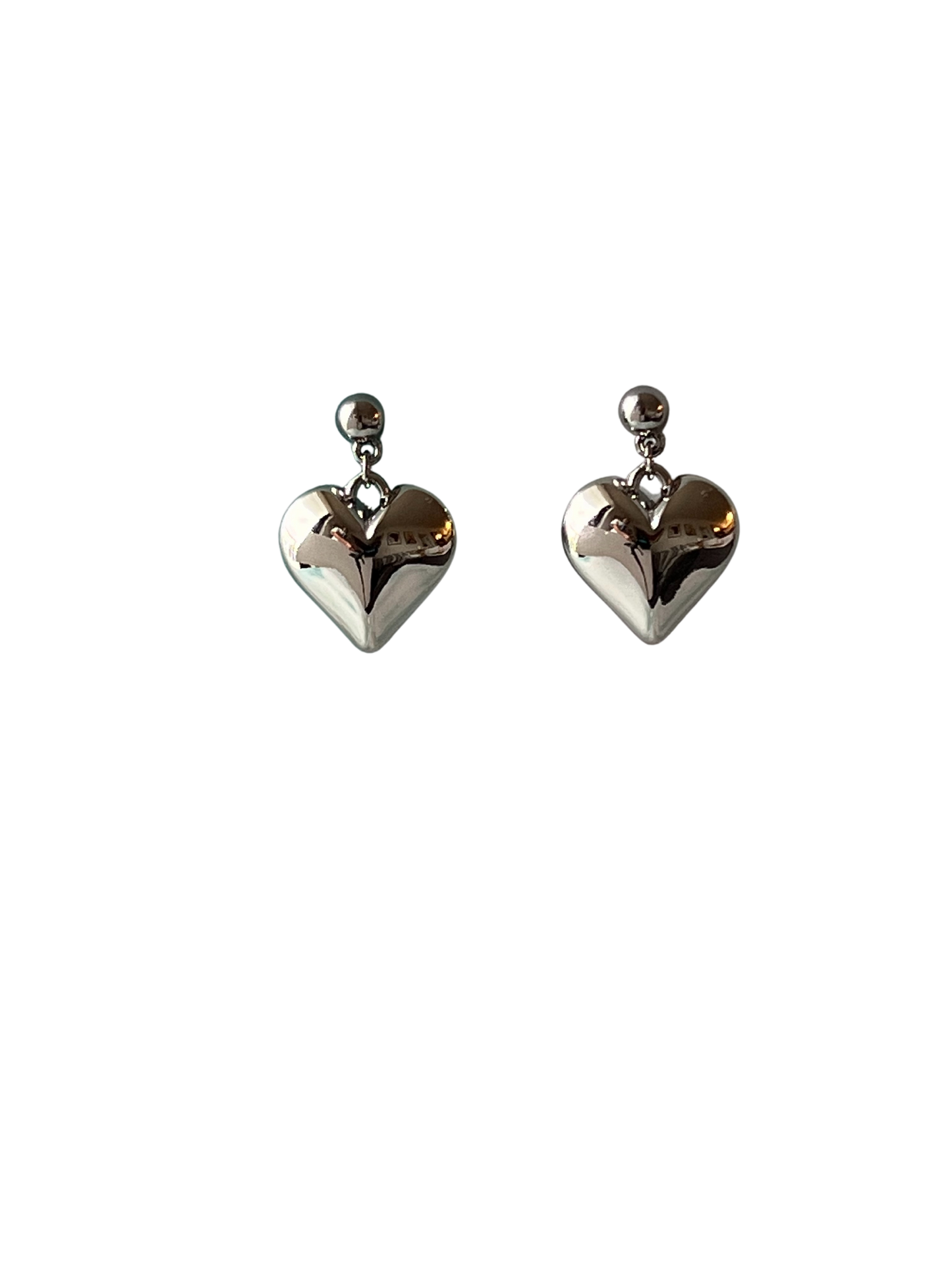 Corazon silver earring