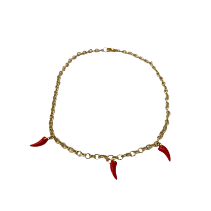 Cachos Rojos Necklace
