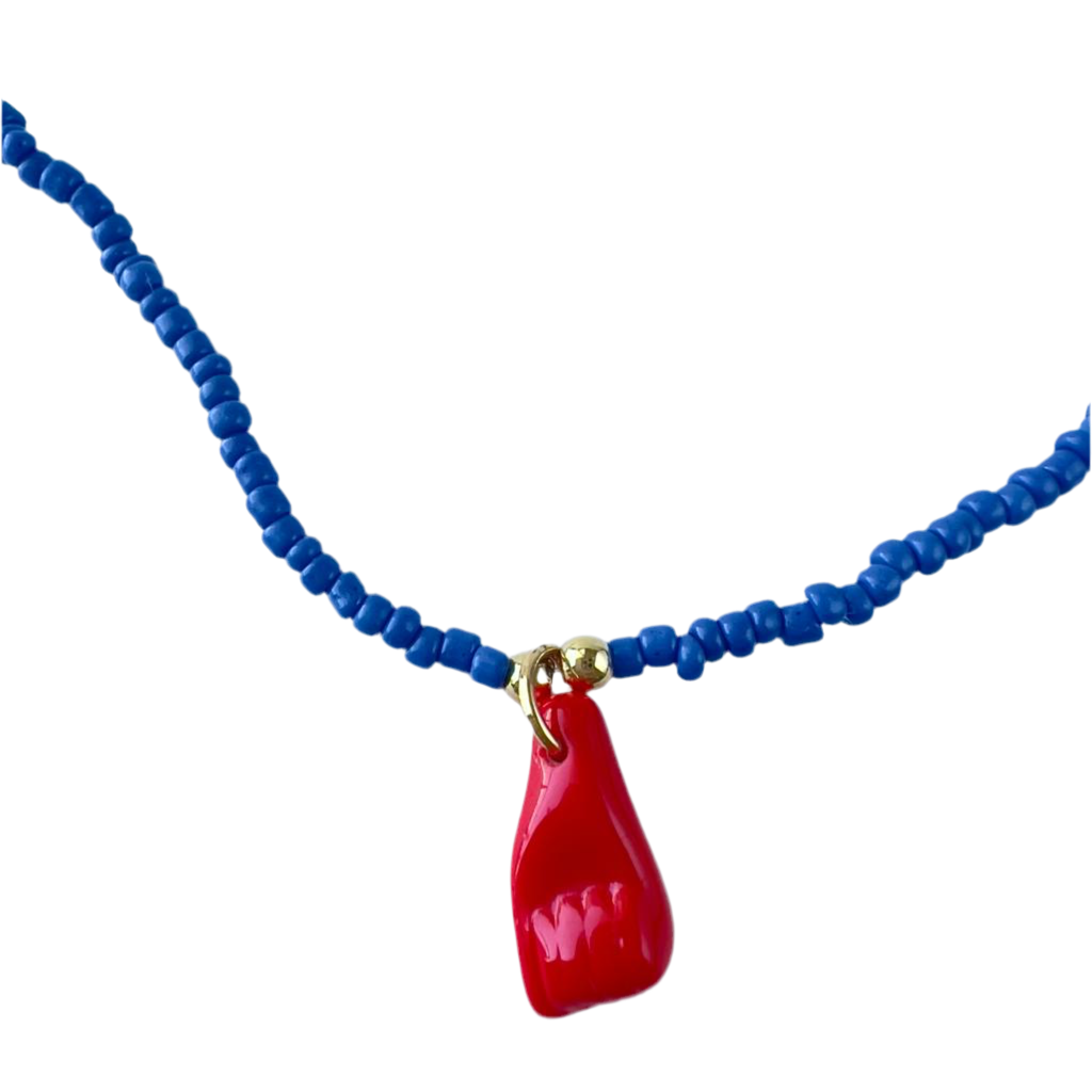 Mostacilla Mano Necklace