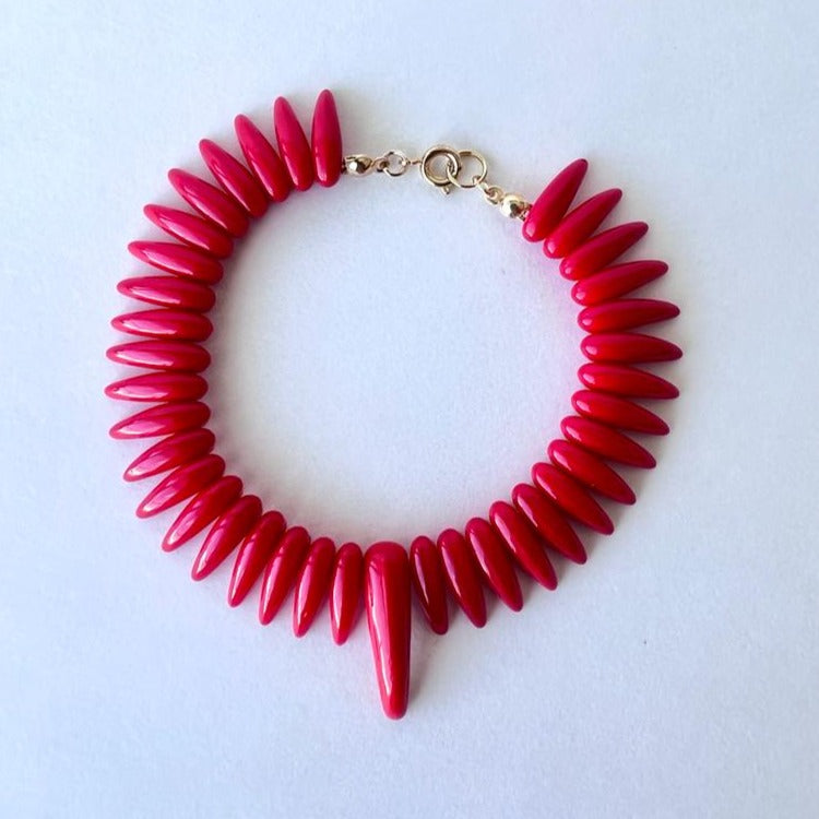 Cuernos Rojos Bracelet