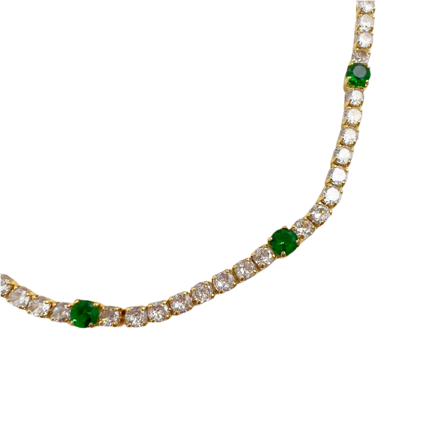 Diamante Esmeralda Necklace