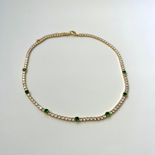 Diamante Esmeralda Necklace