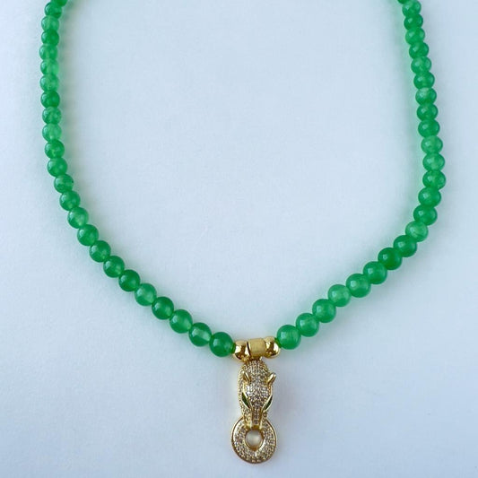 Pantera Jade Necklace